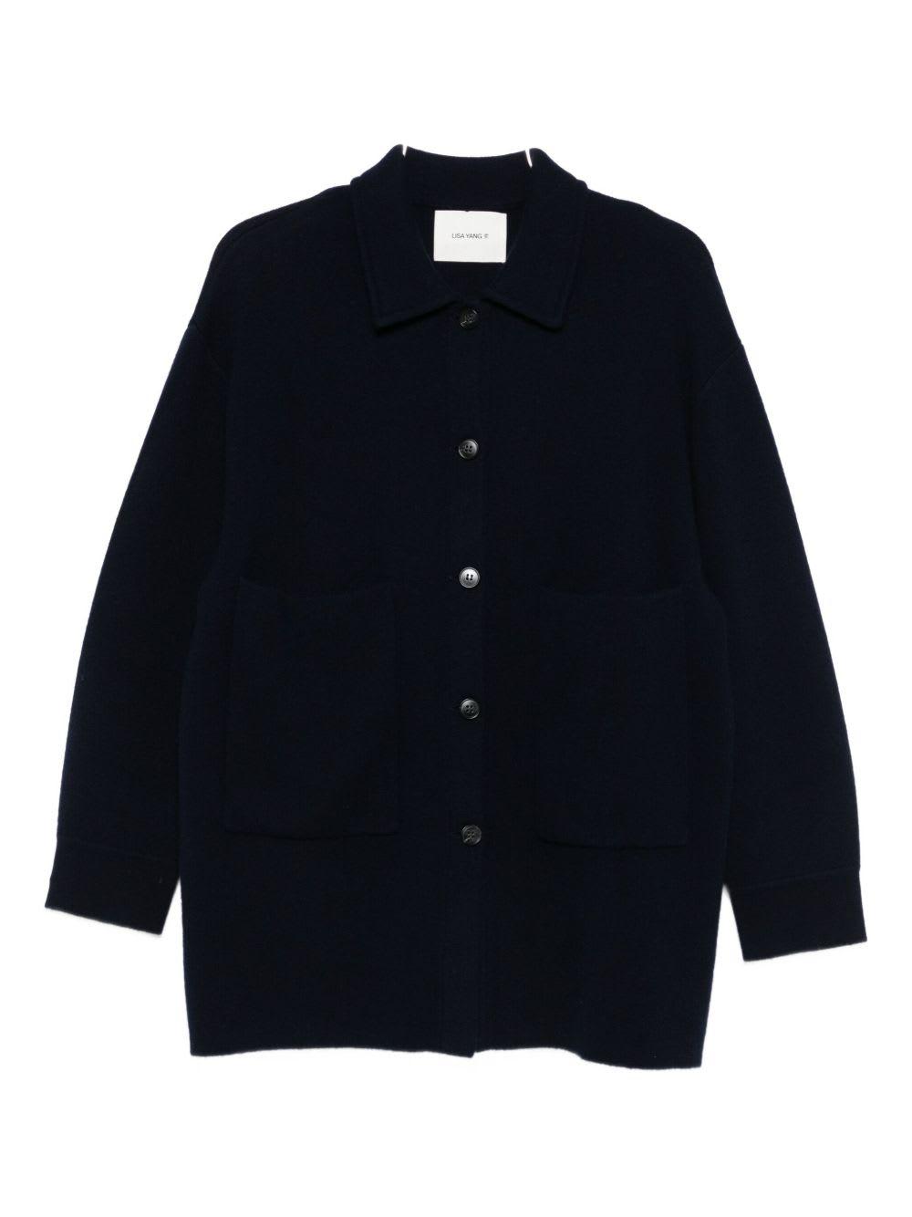 lisa yang long-sleeved cardigan sweater