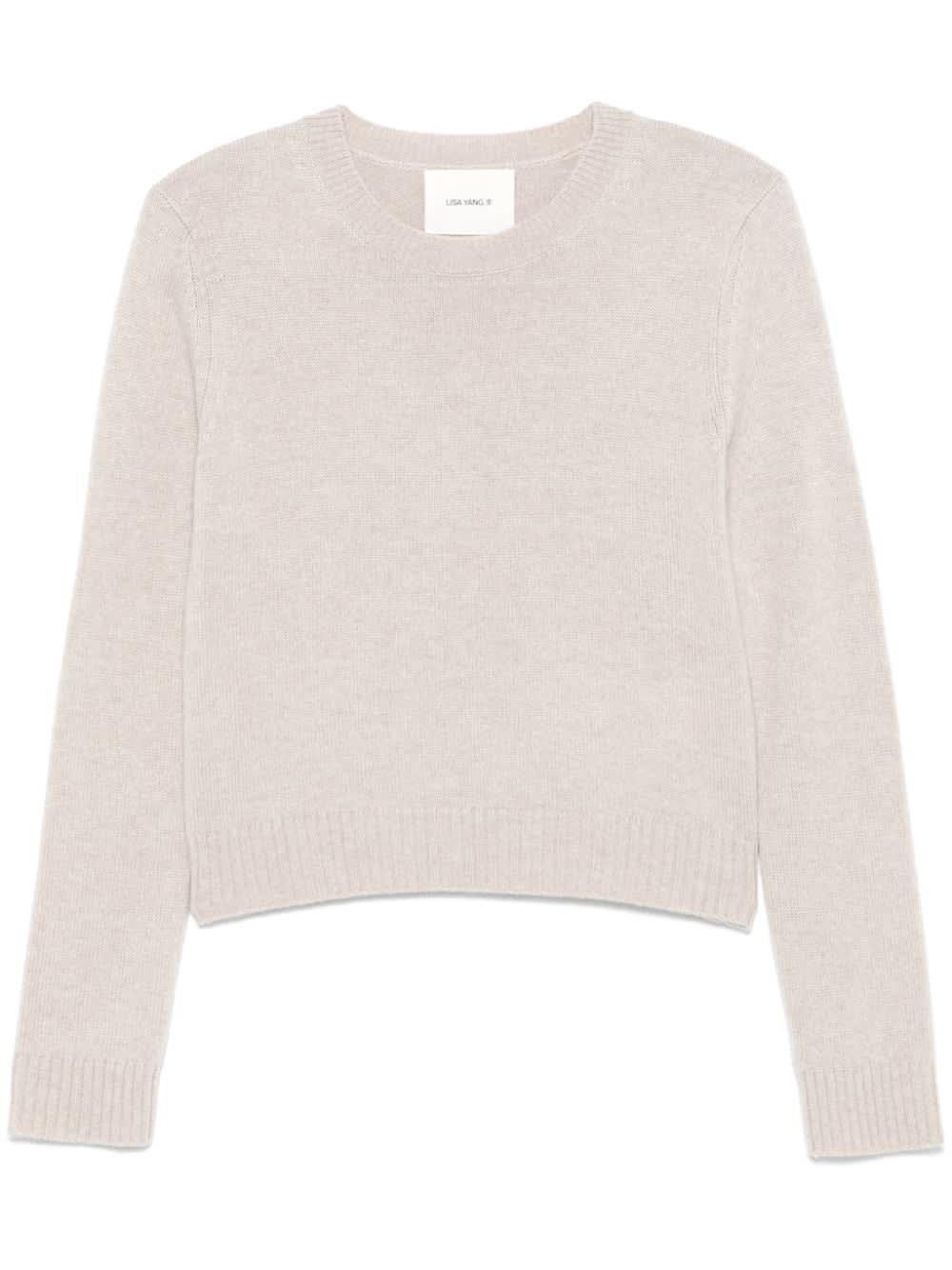lisa yang mable cashmere crewneck sweater