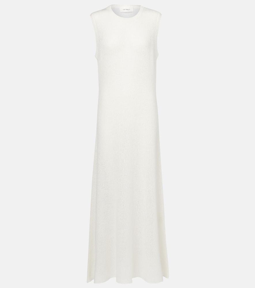 lisa yang madalena cashmere and silk maxi dress