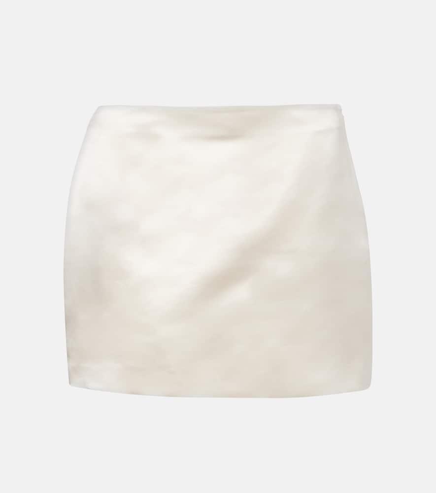 lisa yang silk miniskirt
