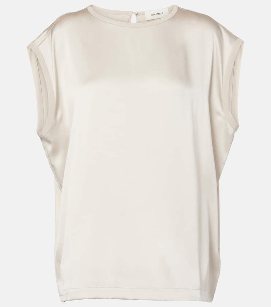 lisa yang silk top