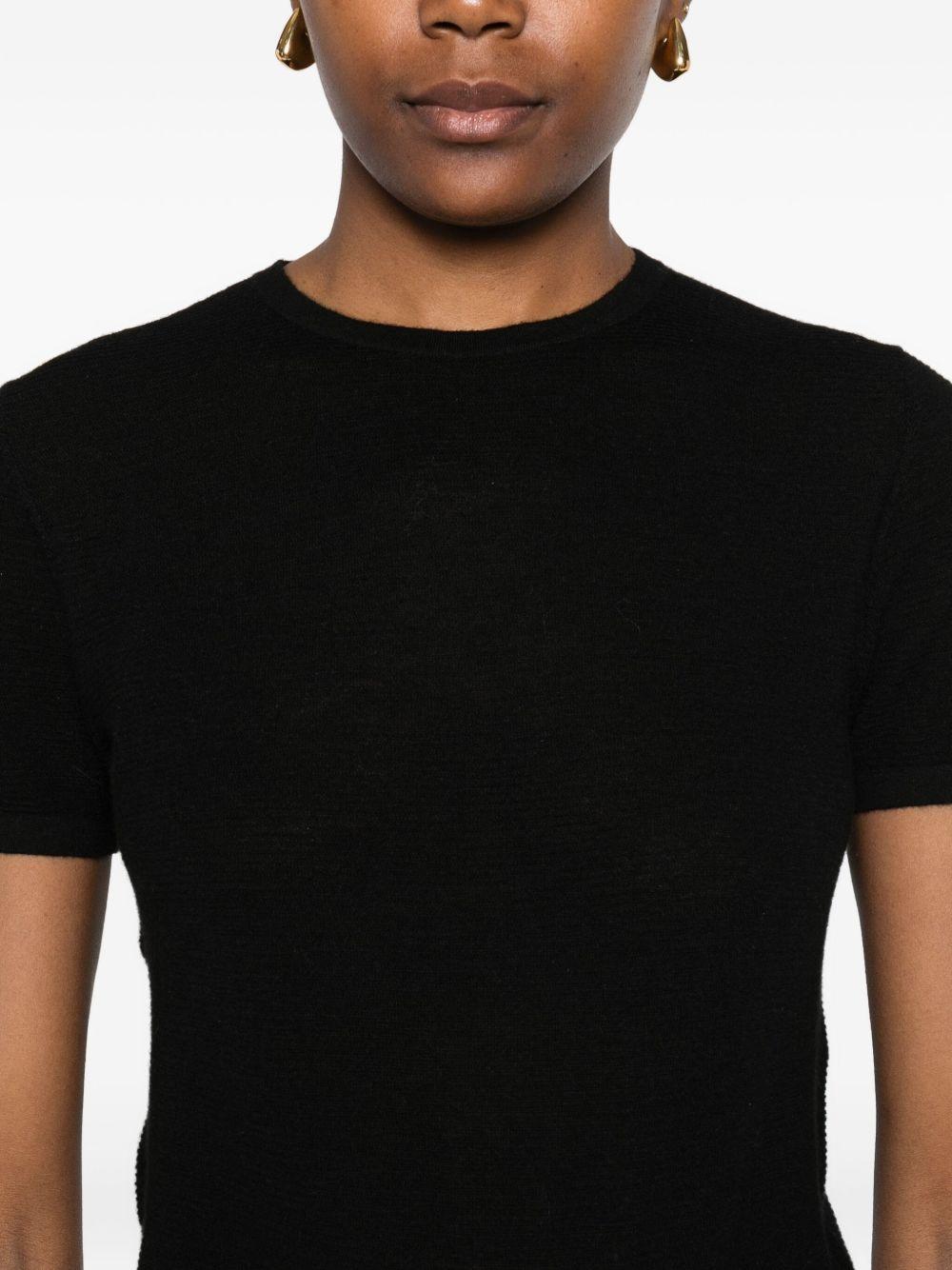 lisa yang t-shirts and polos black cashmere - women
