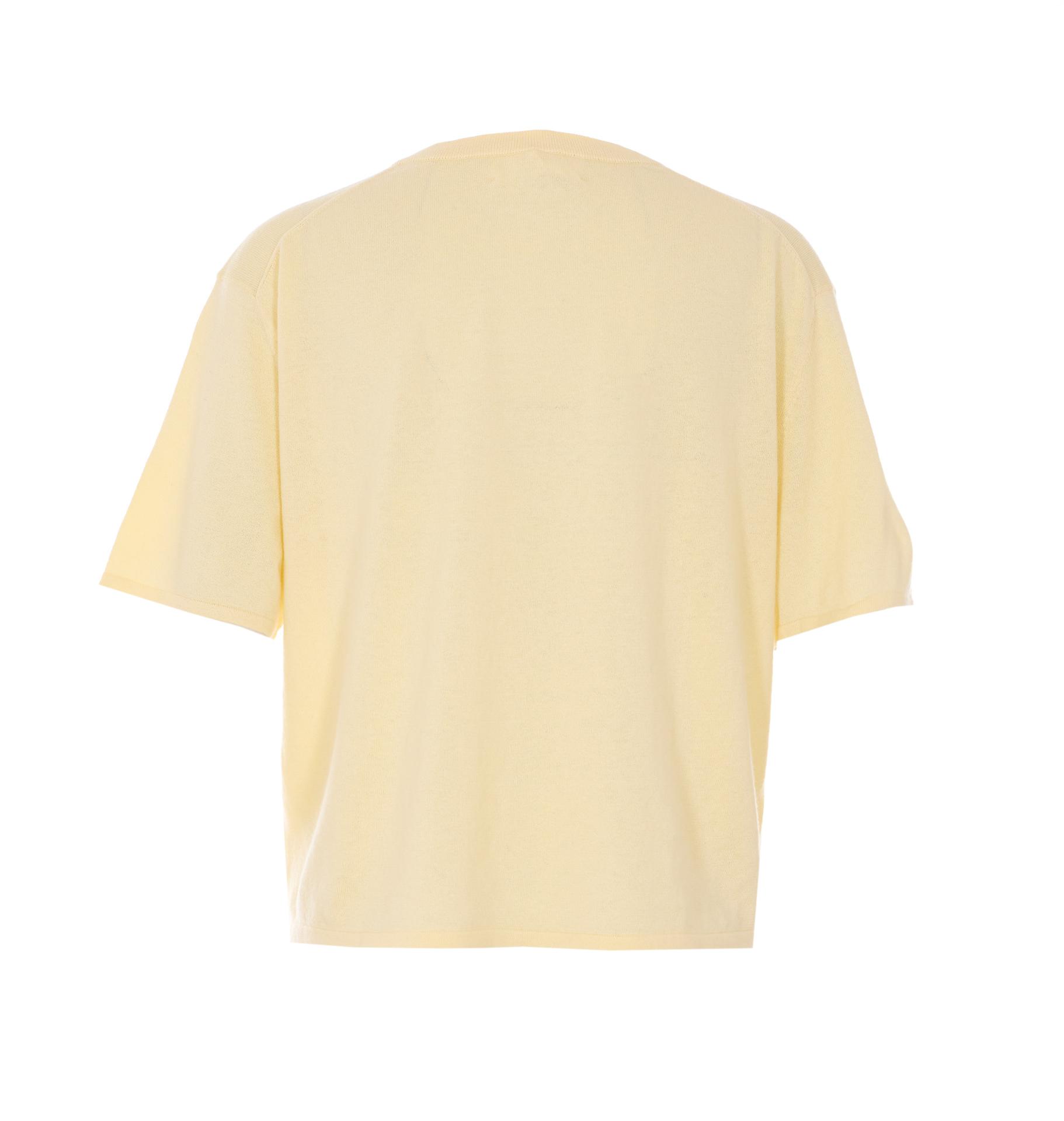 lisa yang t-shirts and polos yellow cotton - women