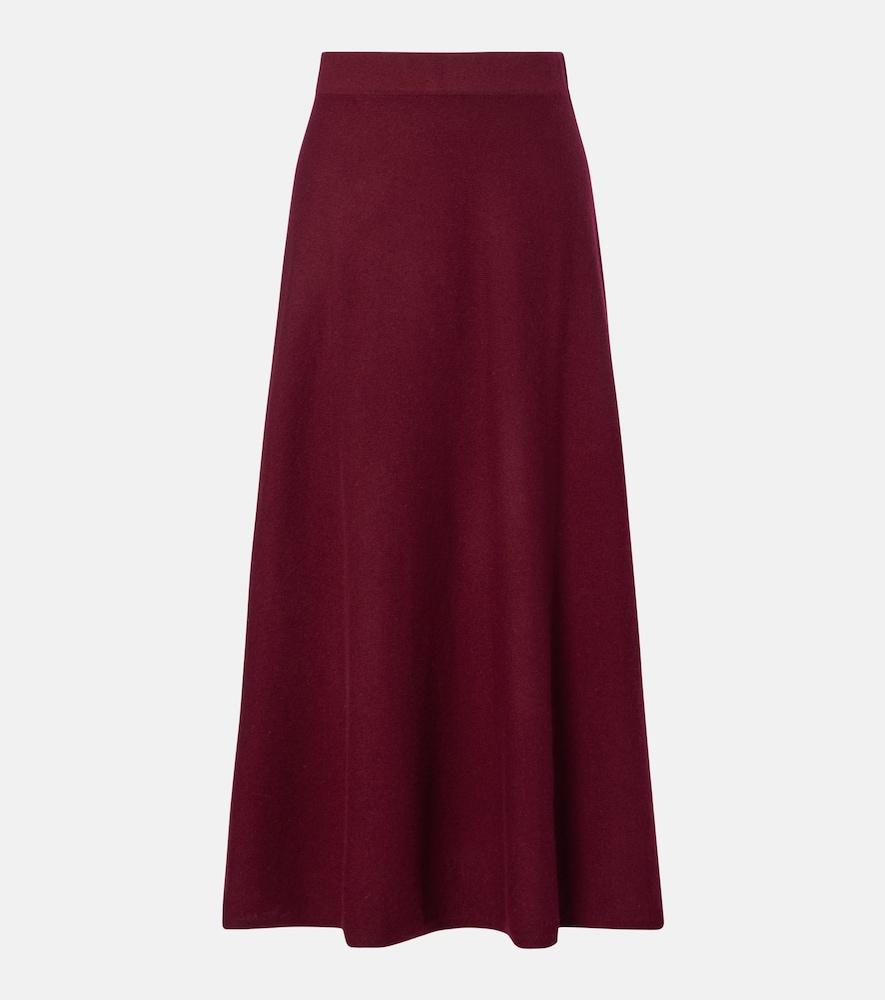 lisa yang torie cashmere midi skirt
