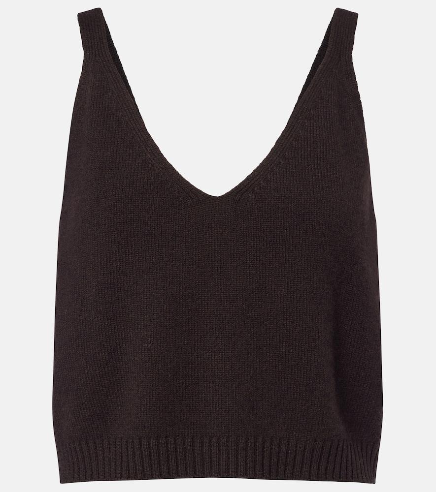 lisa yang violia cashmere crop top