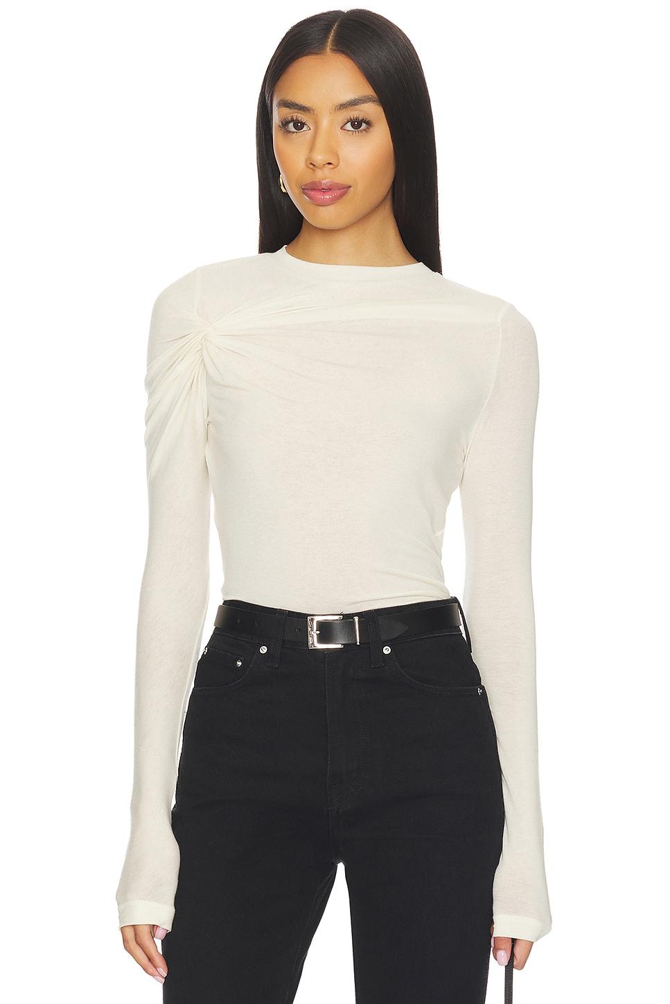 lissa log sleeve tee