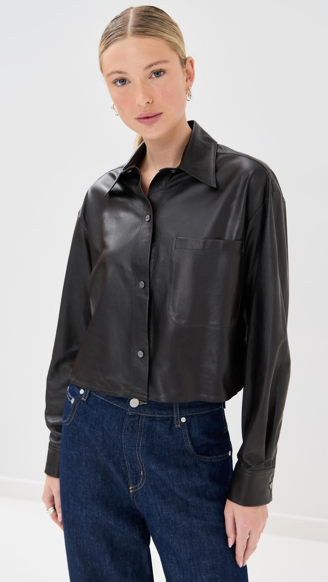 little big joe button down top