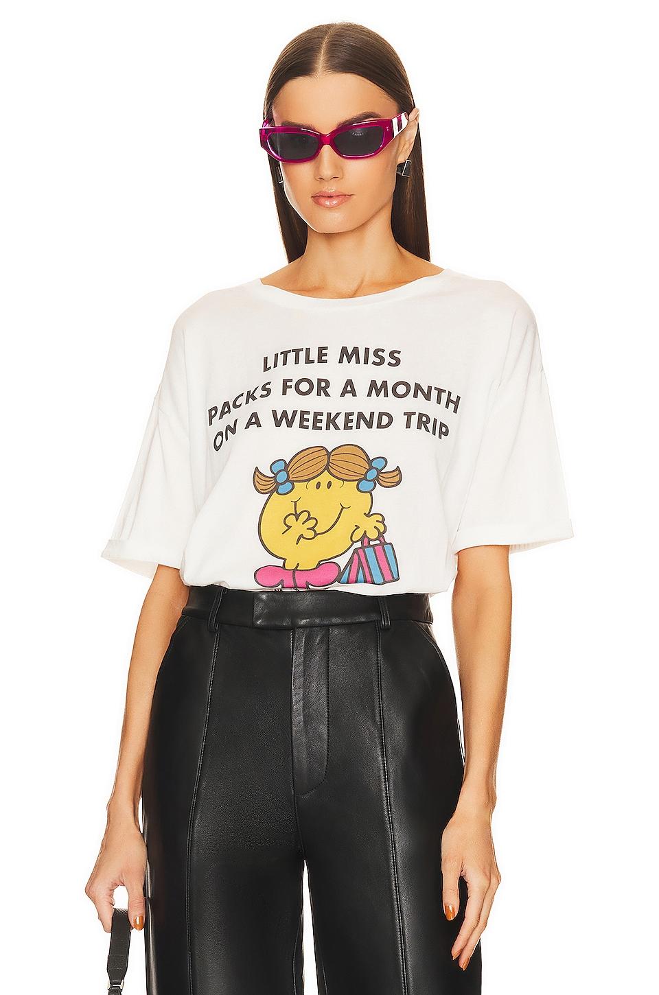 little miss weekend oversized tee