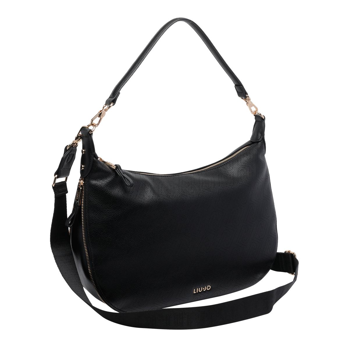 liu jo bags black polyester - women