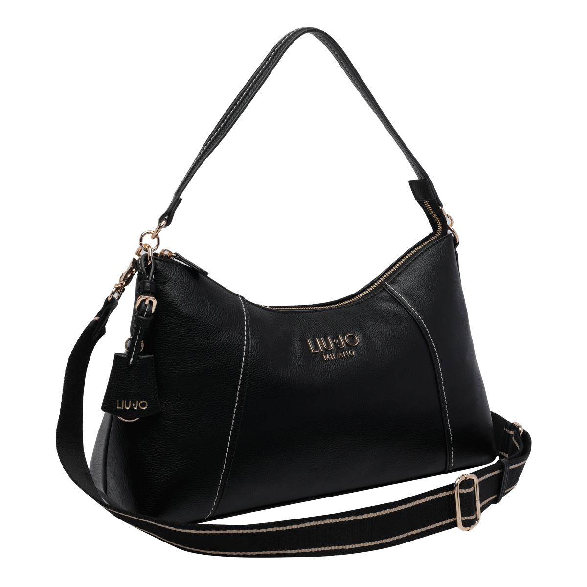 liu jo bags black polyester - women