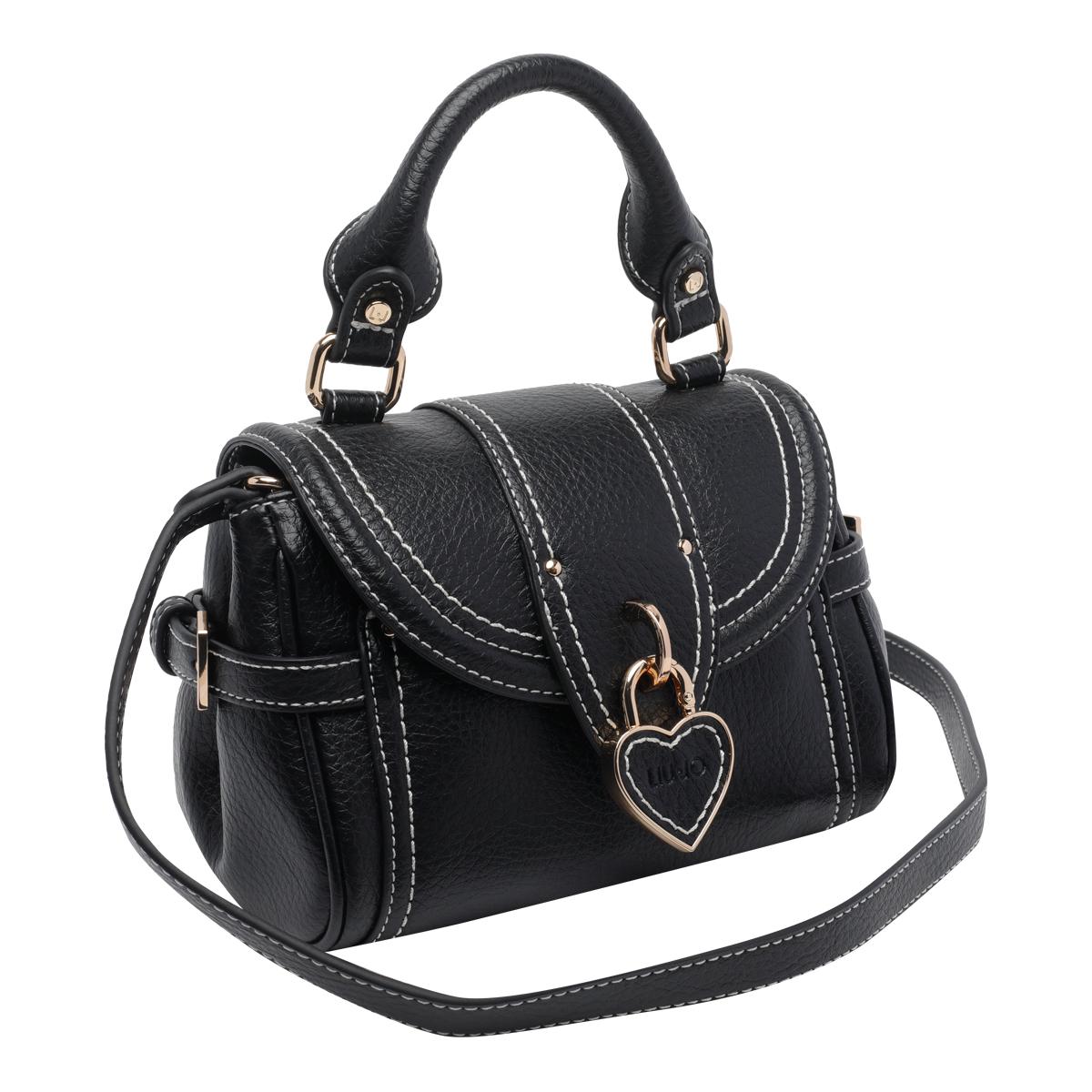liu jo bags black polyester - women