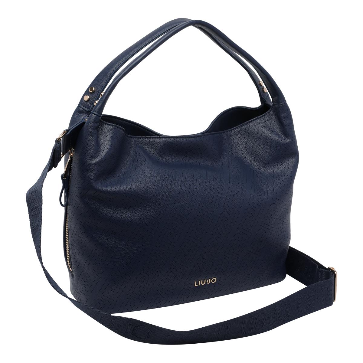 liu jo bags blue polyester - women