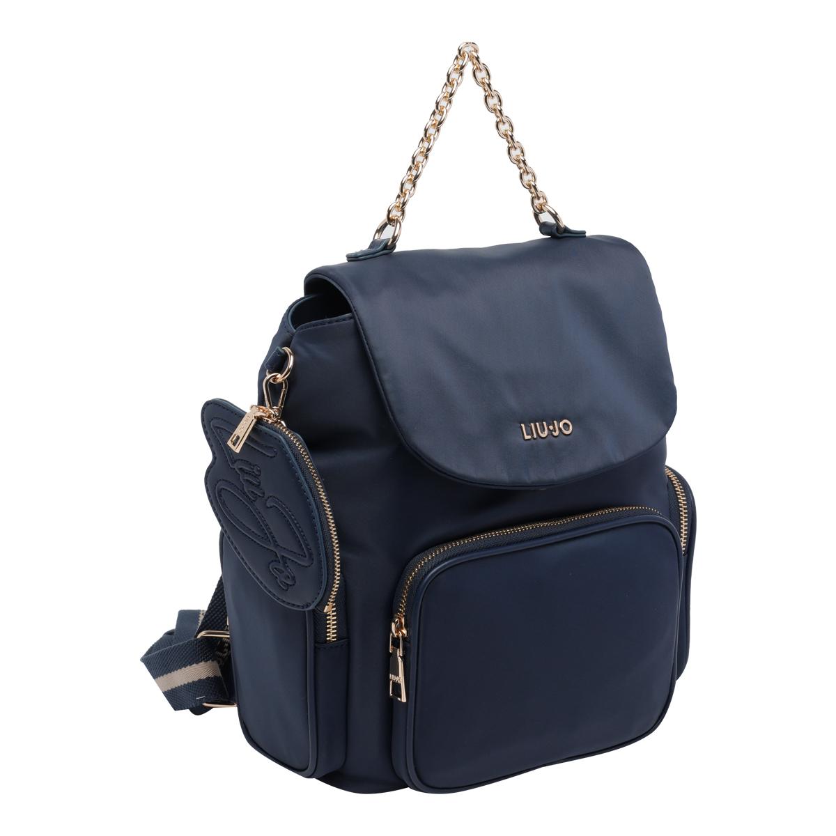 liu jo bags blue polyester - women