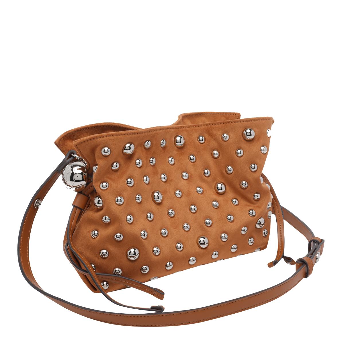 liu jo bags brown polyester - women