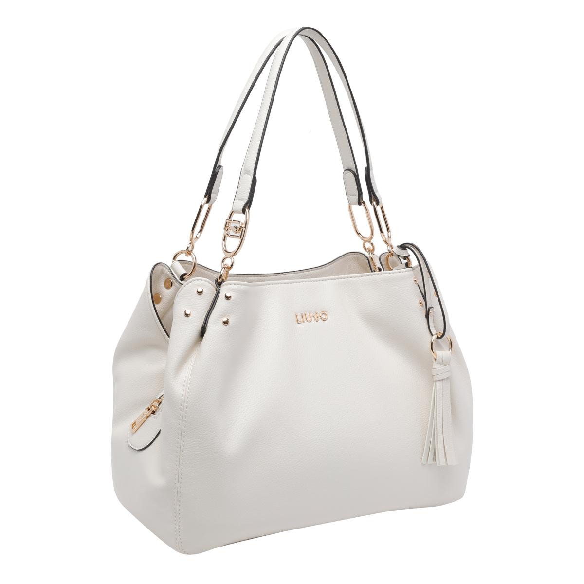 liu jo bags white polyester - women
