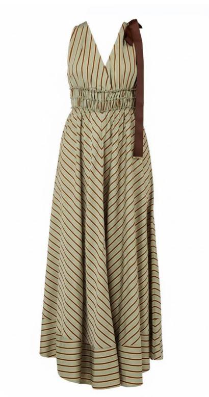 liu jo black dresses green/tabacco - women