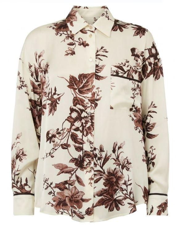 liu jo black shirts choco ramage - women