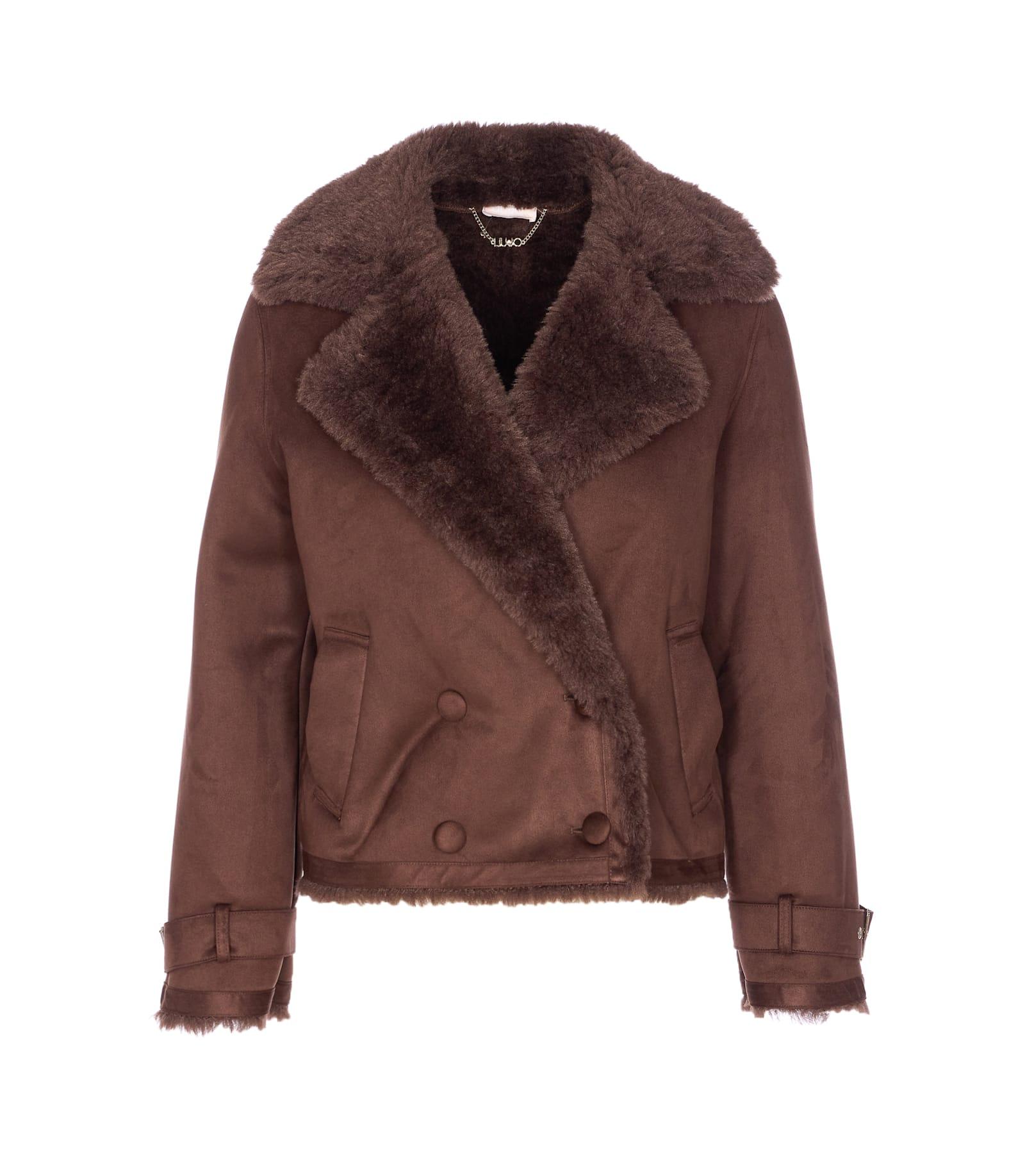 liu-jo double breasted jacket