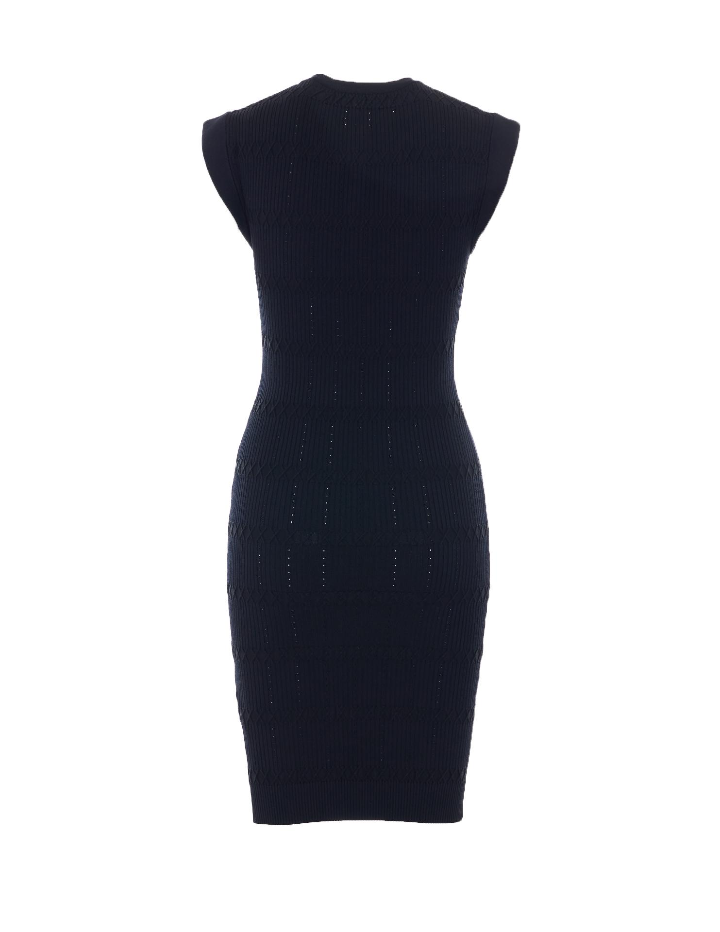 liu jo dresses black viscose - women