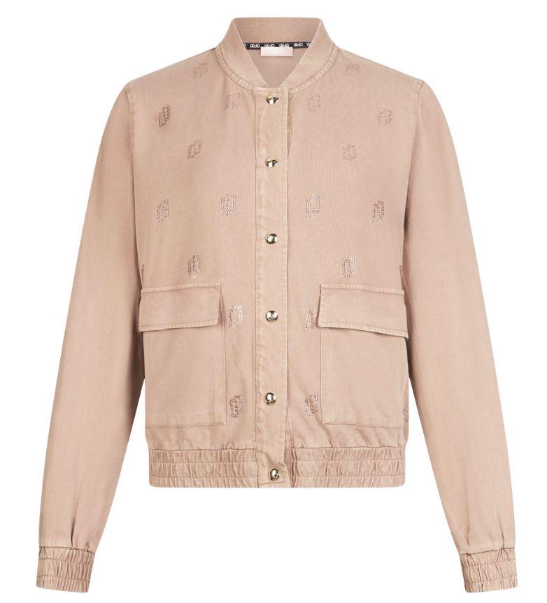 liu jo jackets beige - women
