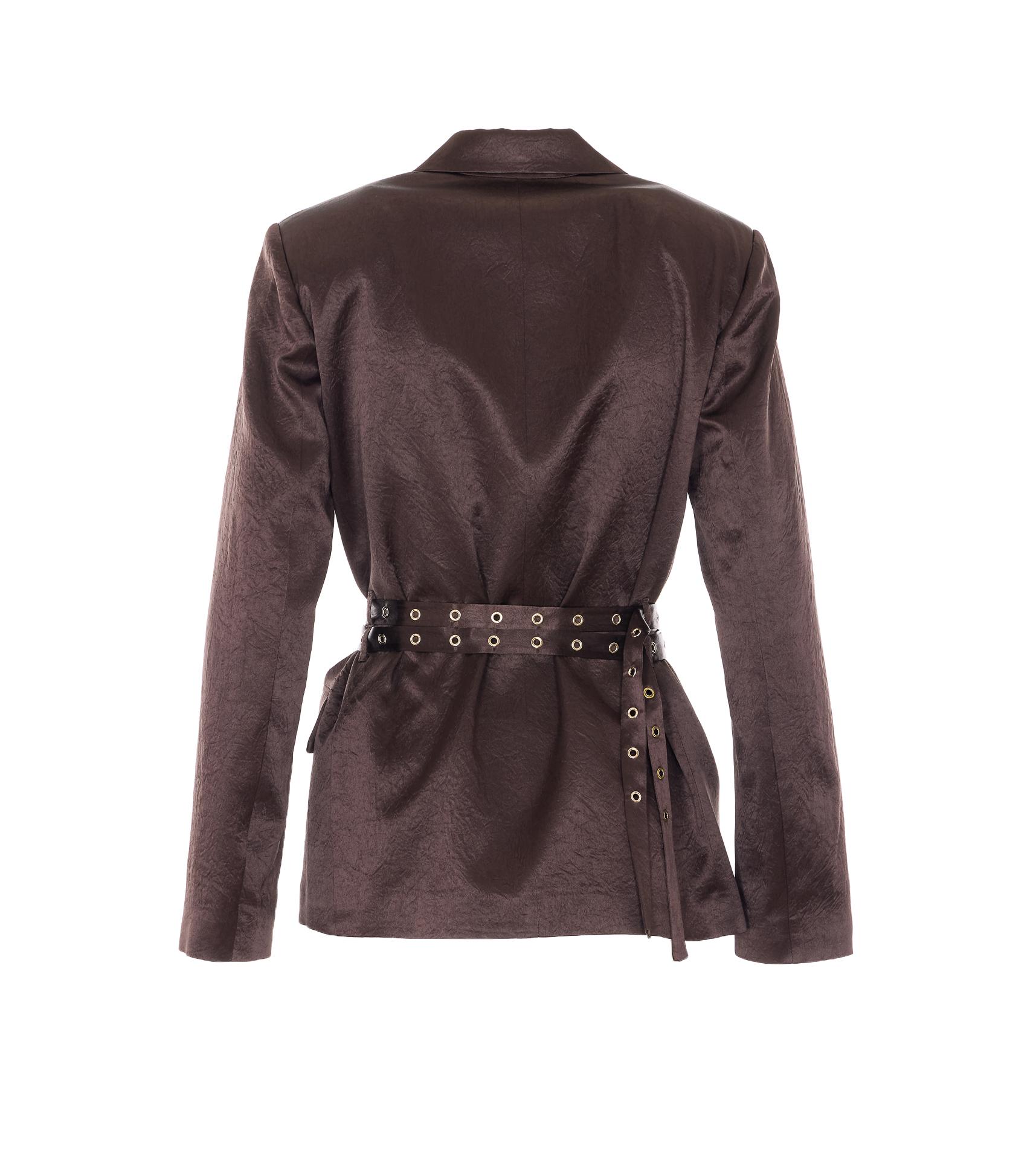 liu jo jackets black acetate - women