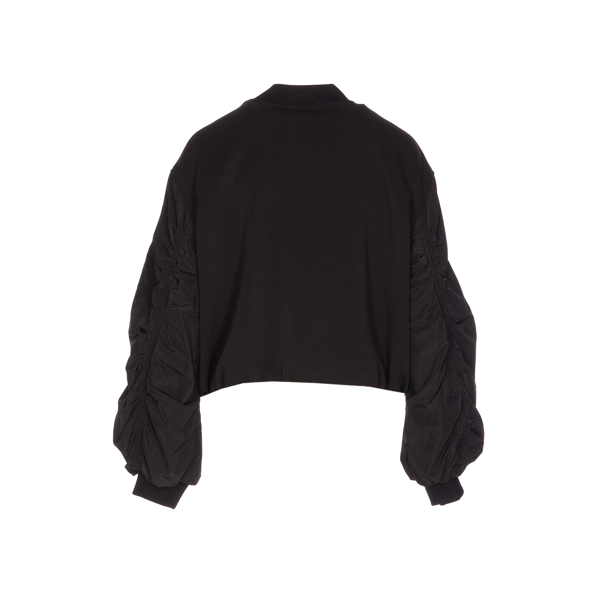 liu jo jackets black cotton - women