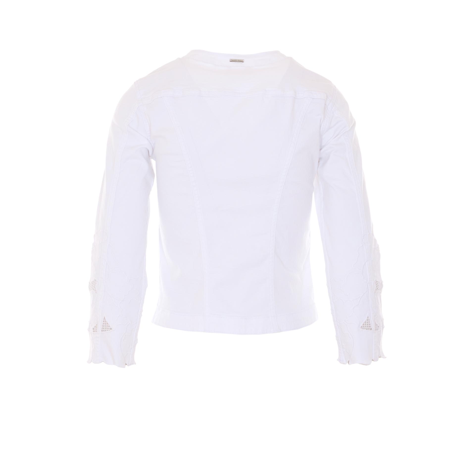 liu jo jackets white cotton - women