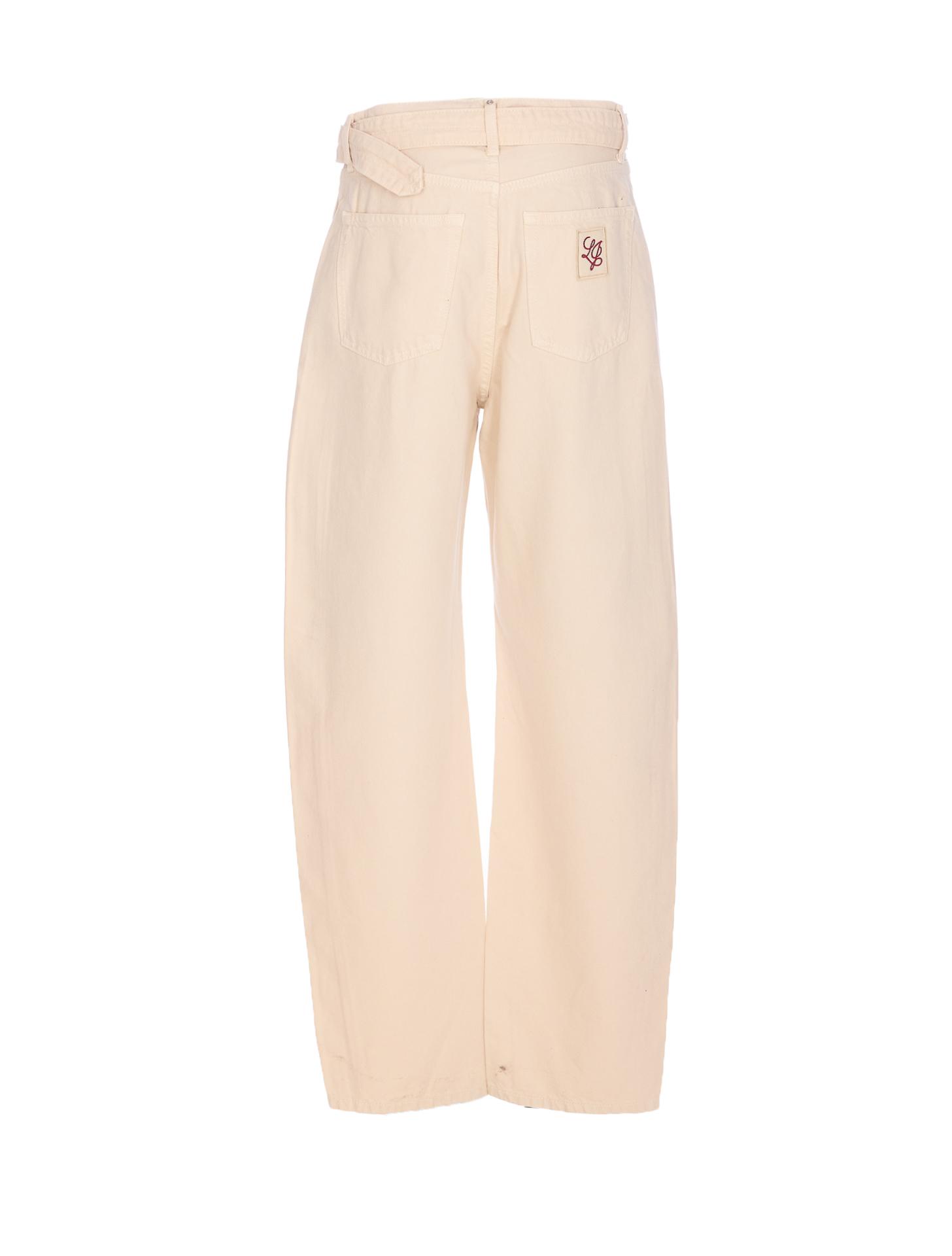 liu jo jeans beige cotton - women