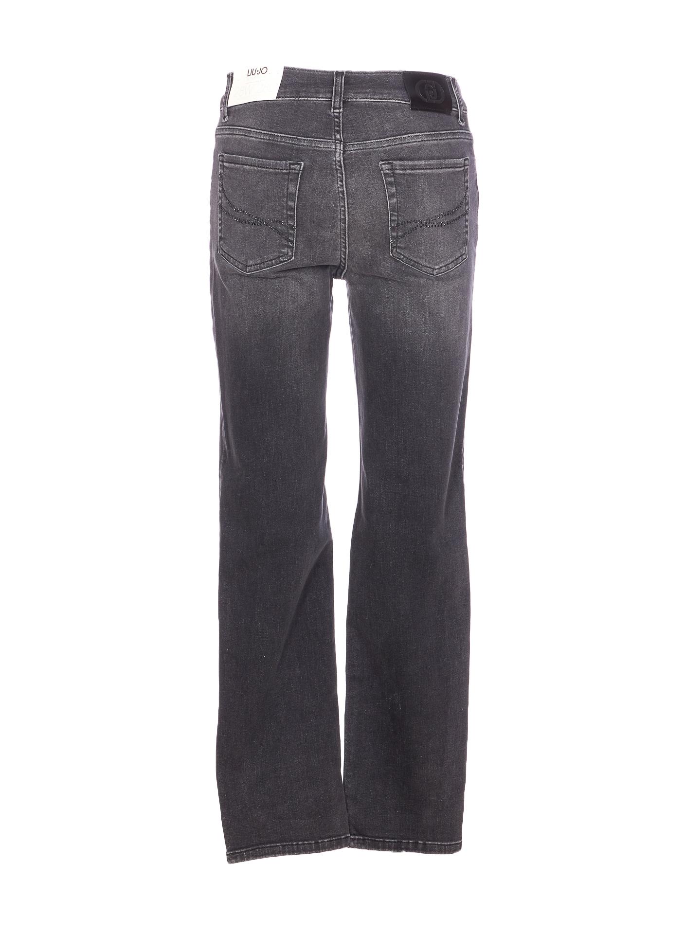 liu jo jeans grey cotton - women