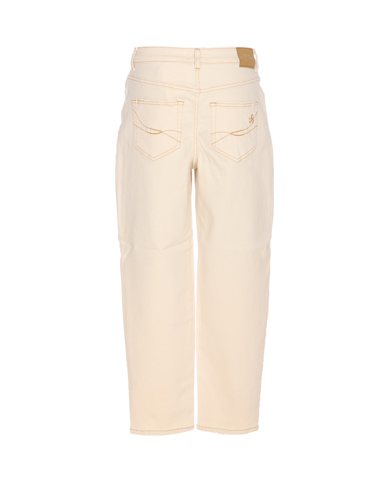 liu jo jeans white cotton elastane - women