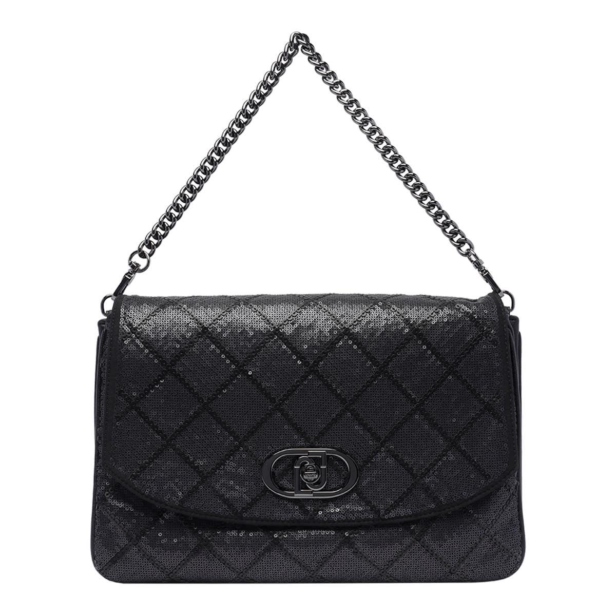 liu-jo large logo messenger bag