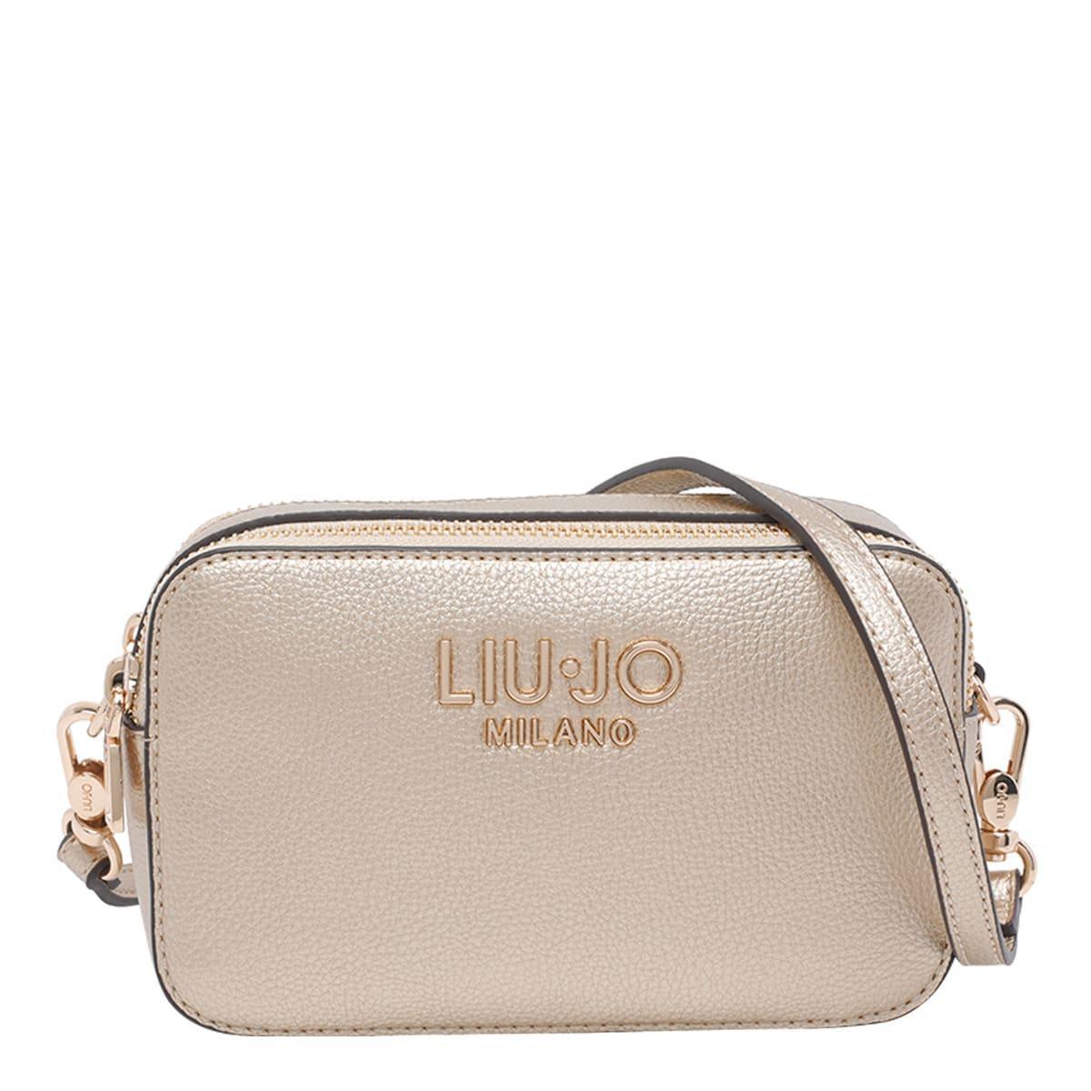 liu-jo logo crossbody bag