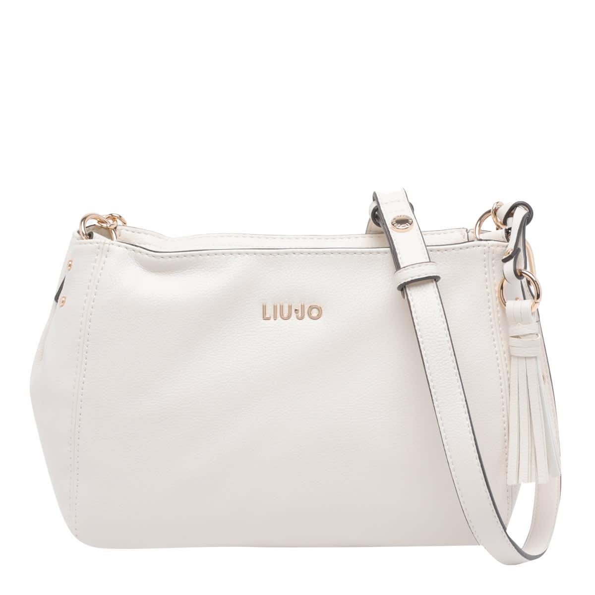 liu-jo logo crossbody bag