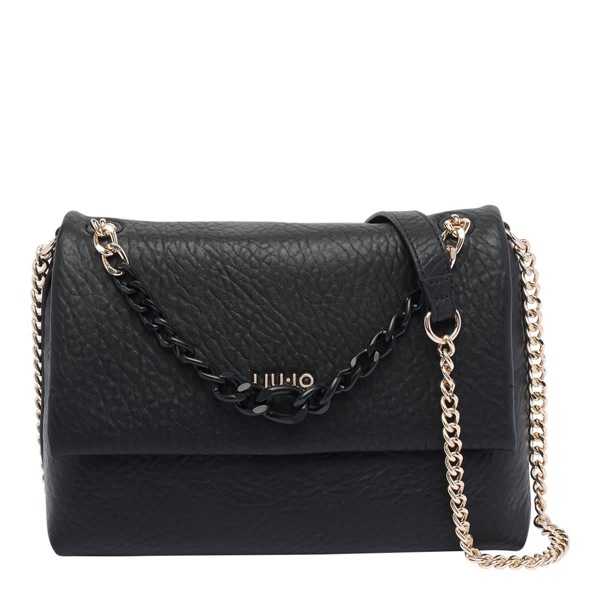 liu-jo logo crossbody bag