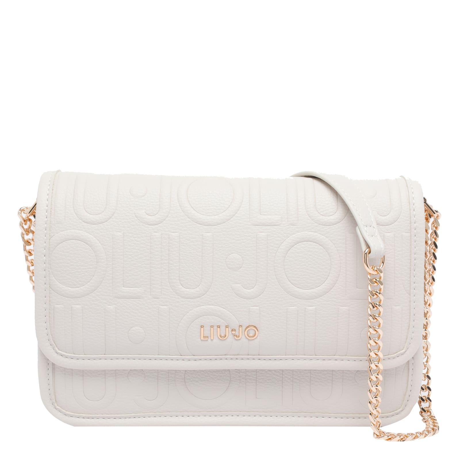 liu-jo logo crossbody bag