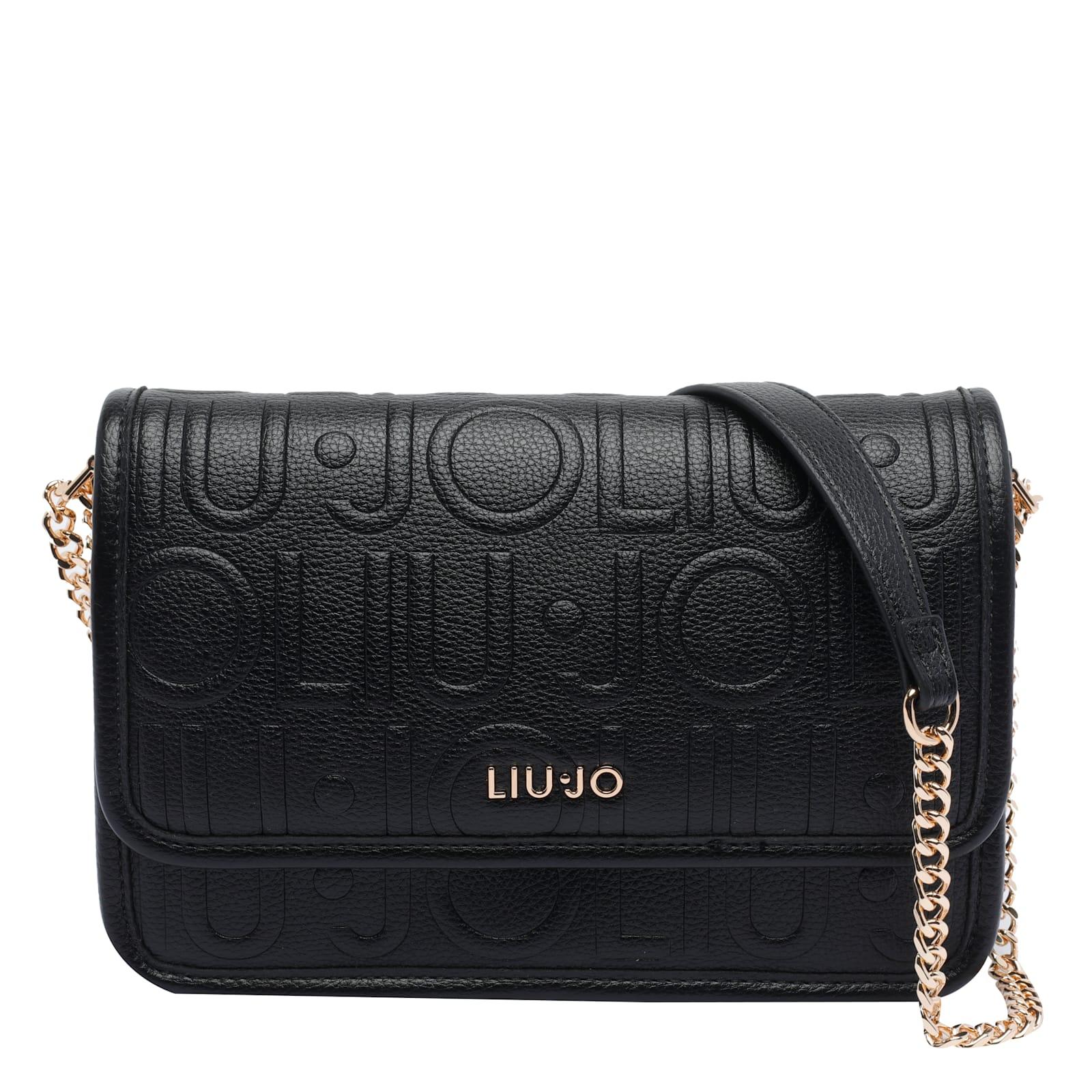 liu-jo logo crossbody bag