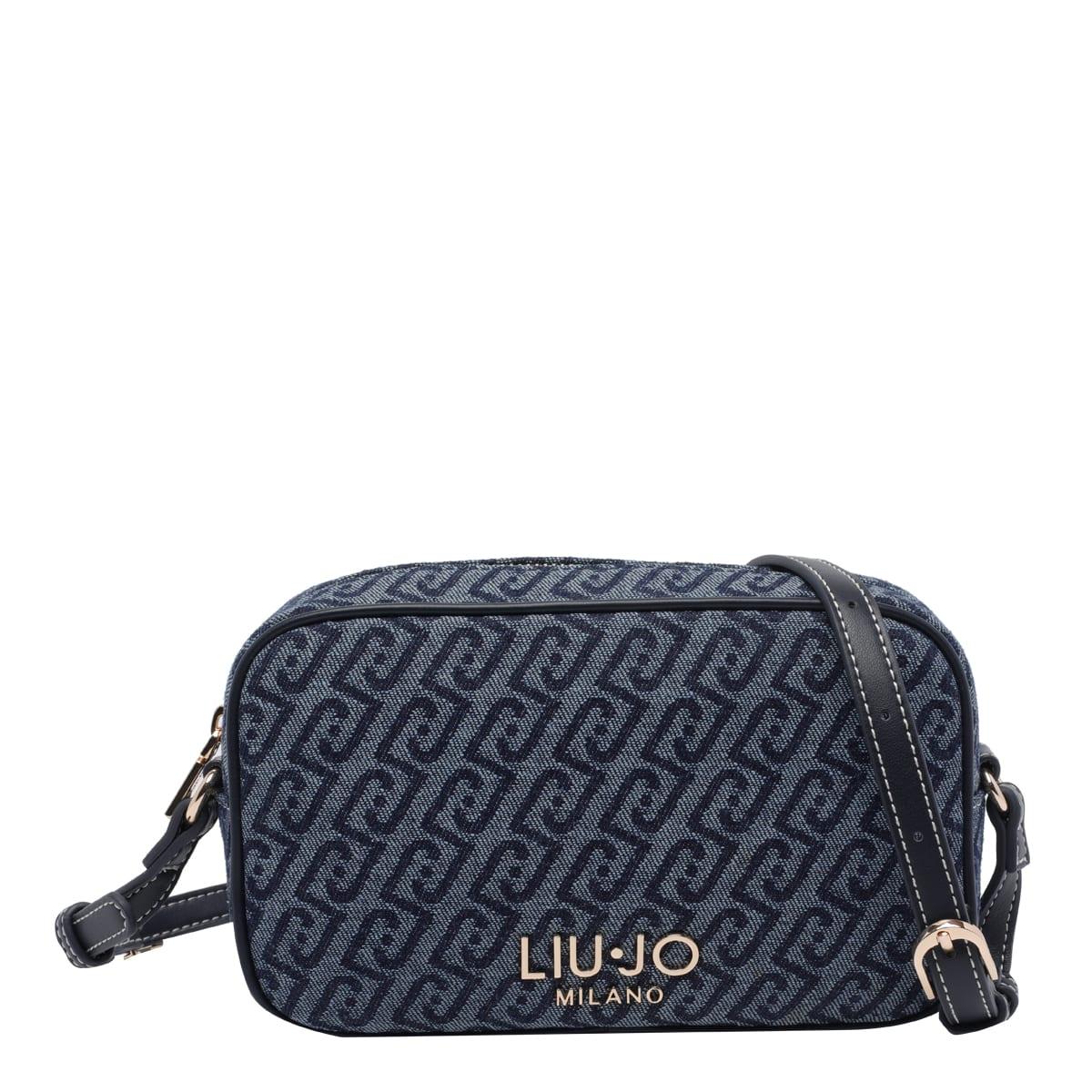 liu-jo logo crossbody bag