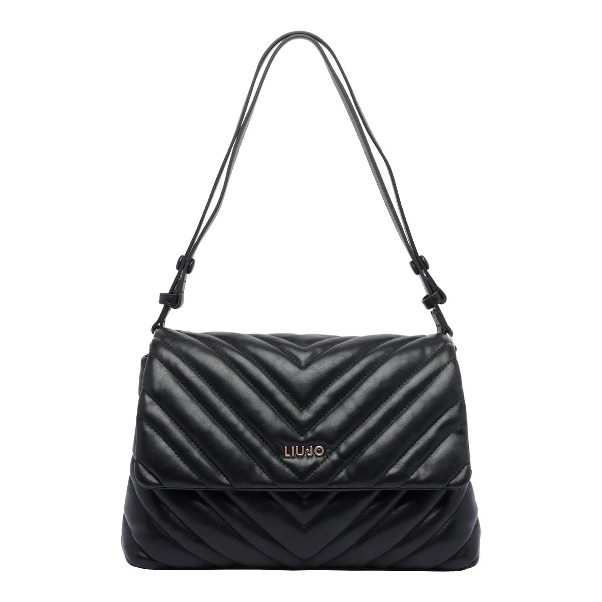liu-jo logo crossbody bag