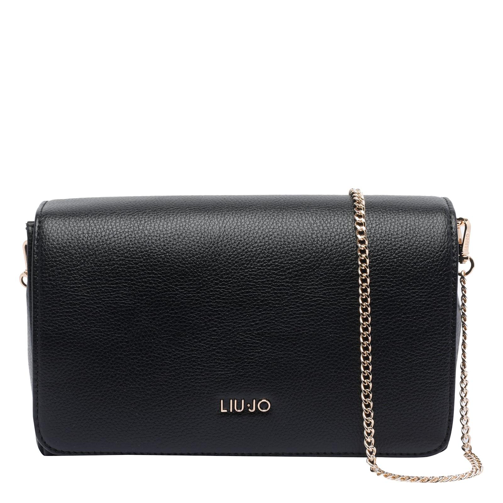 liu-jo logo crossbody bag
