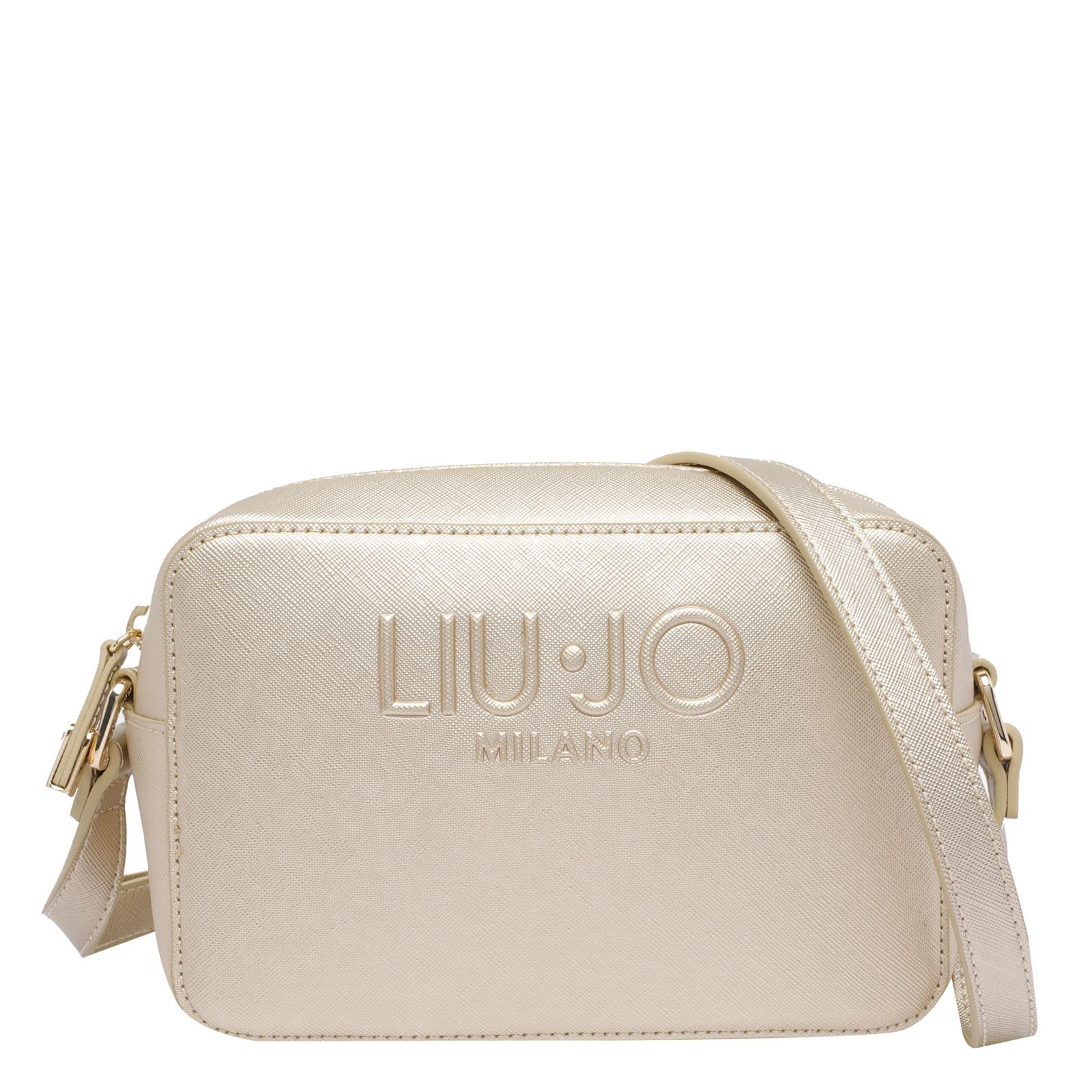 liu-jo logo crossbody bag