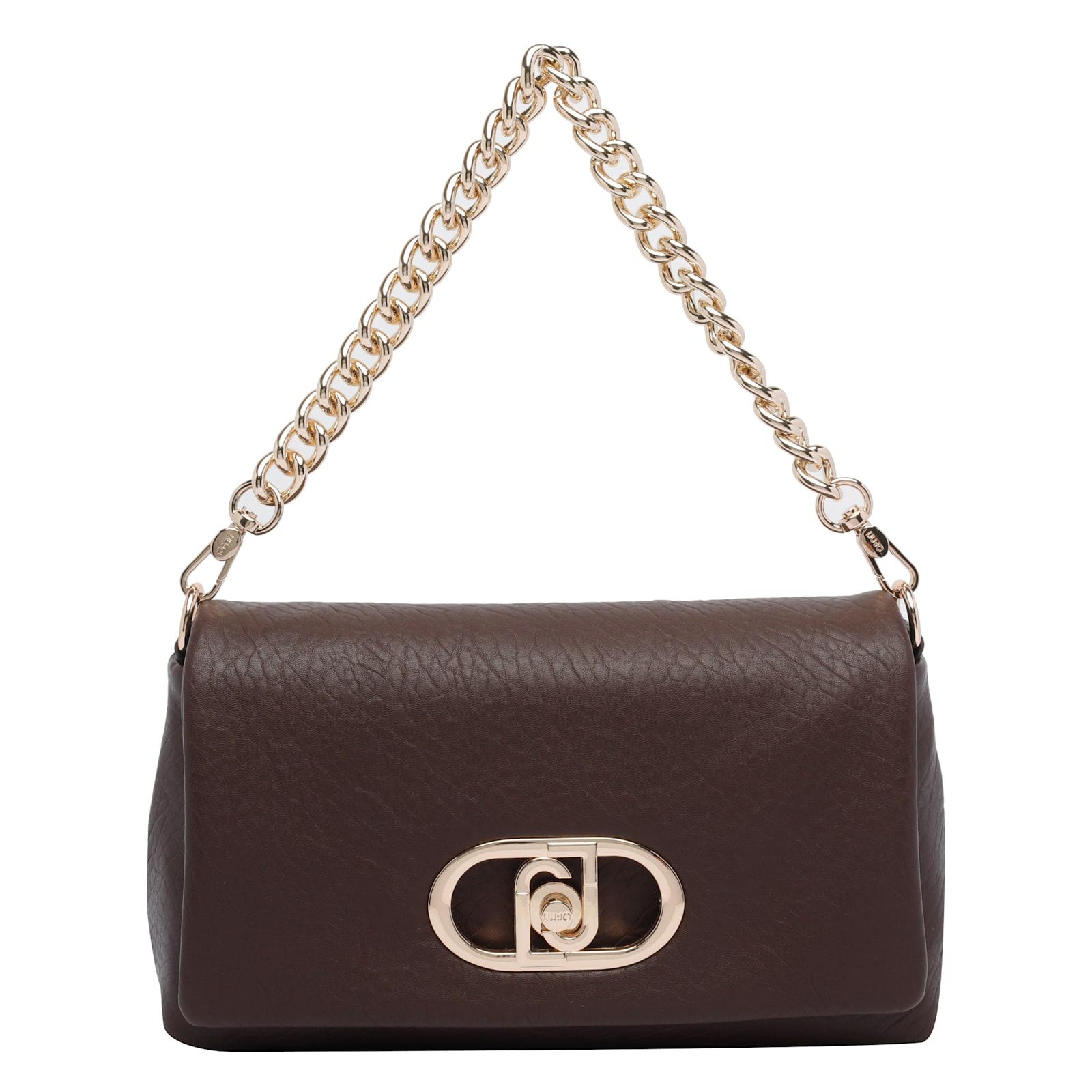 liu-jo logo la puffy shoulder bag