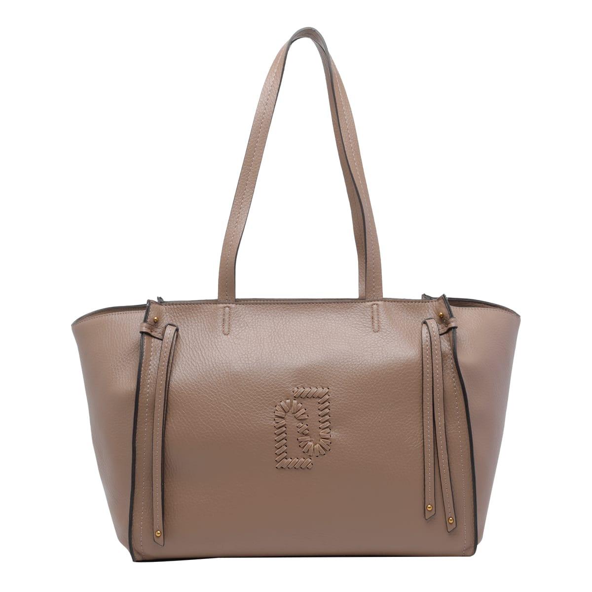 liu-jo logo tote bag
