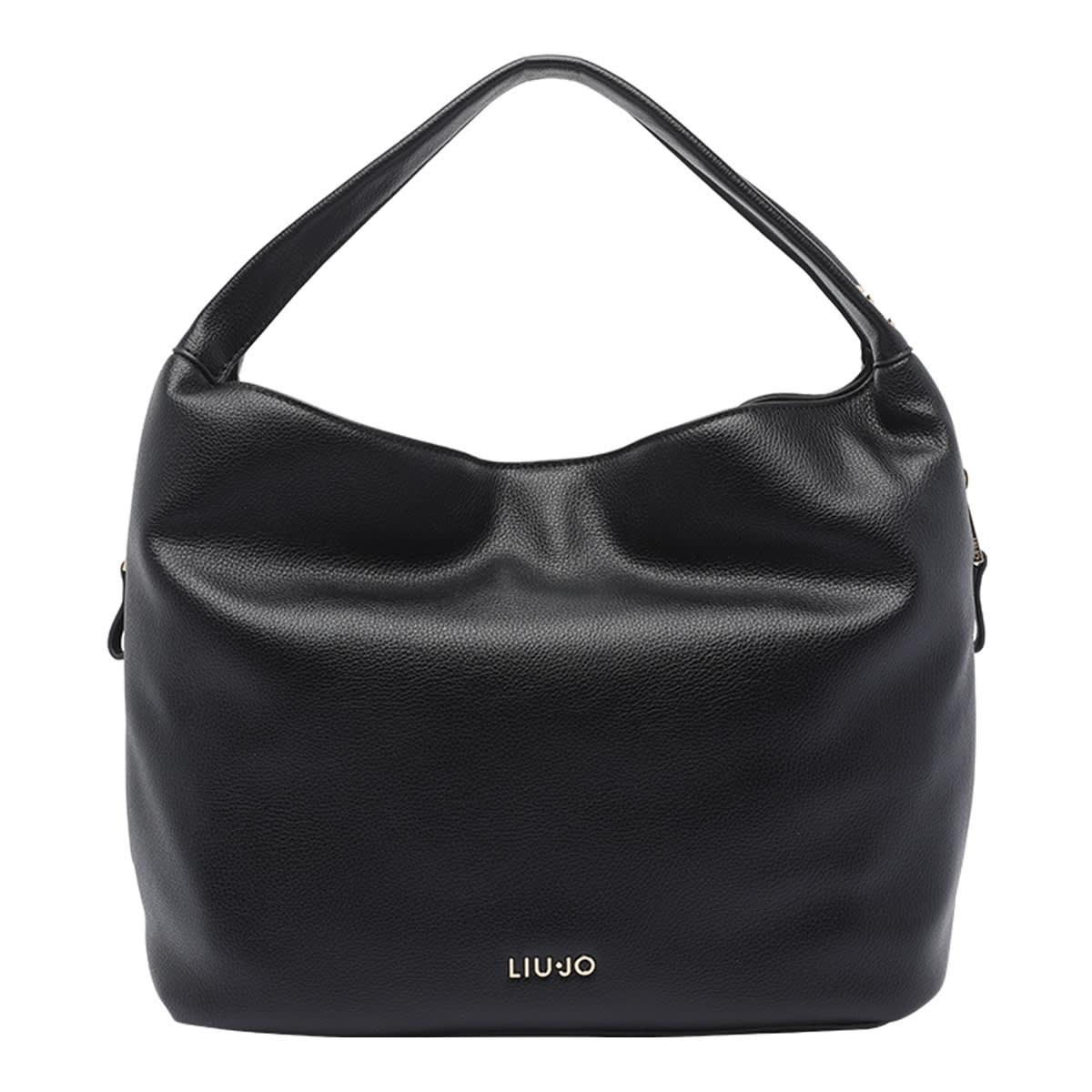 liu-jo medium logo hobo bag
