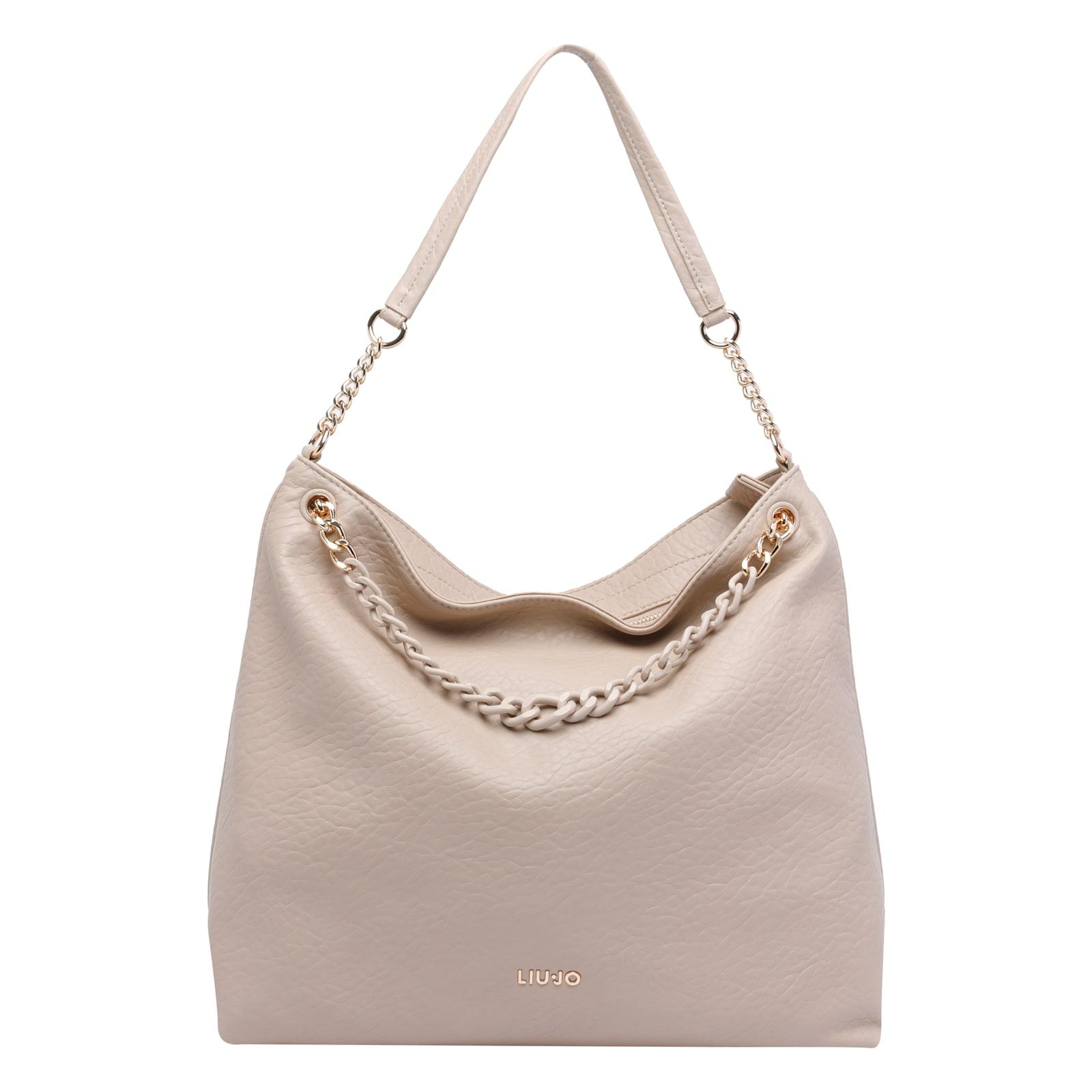 liu-jo medium logo hobo bag