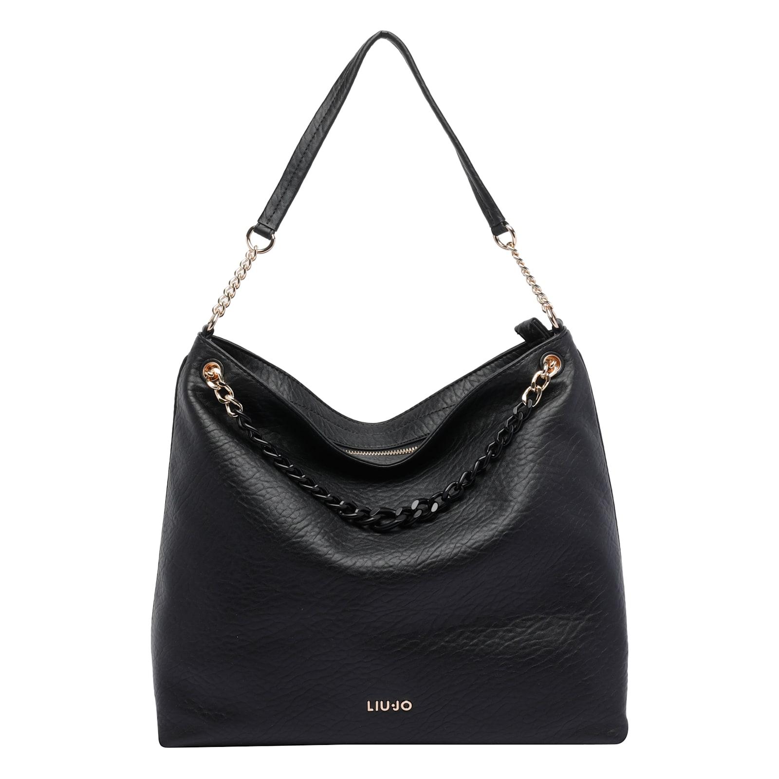 liu-jo medium logo hobo bag