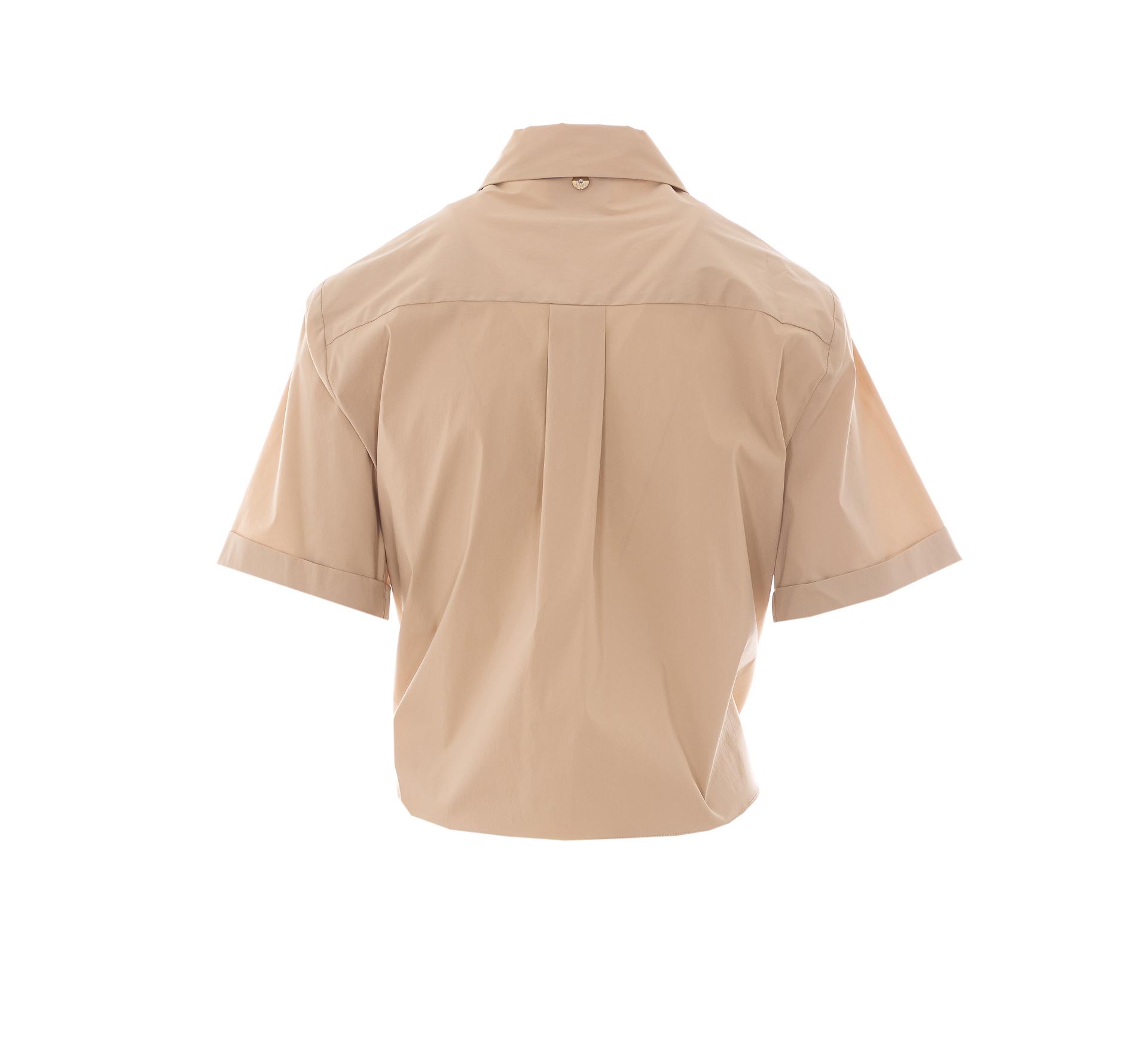 liu jo shirts beige cotton - women