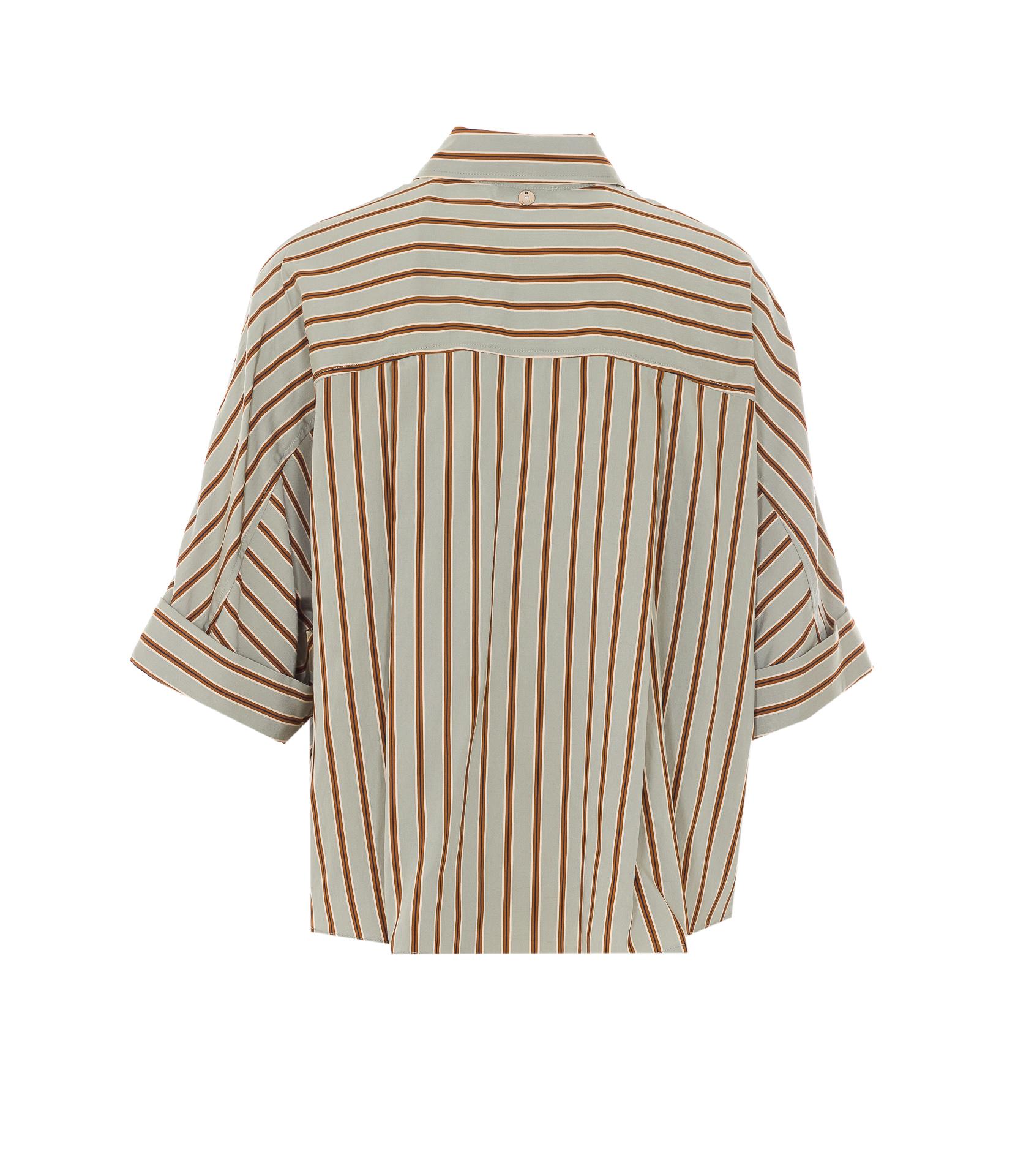 liu jo shirts green viscose - women