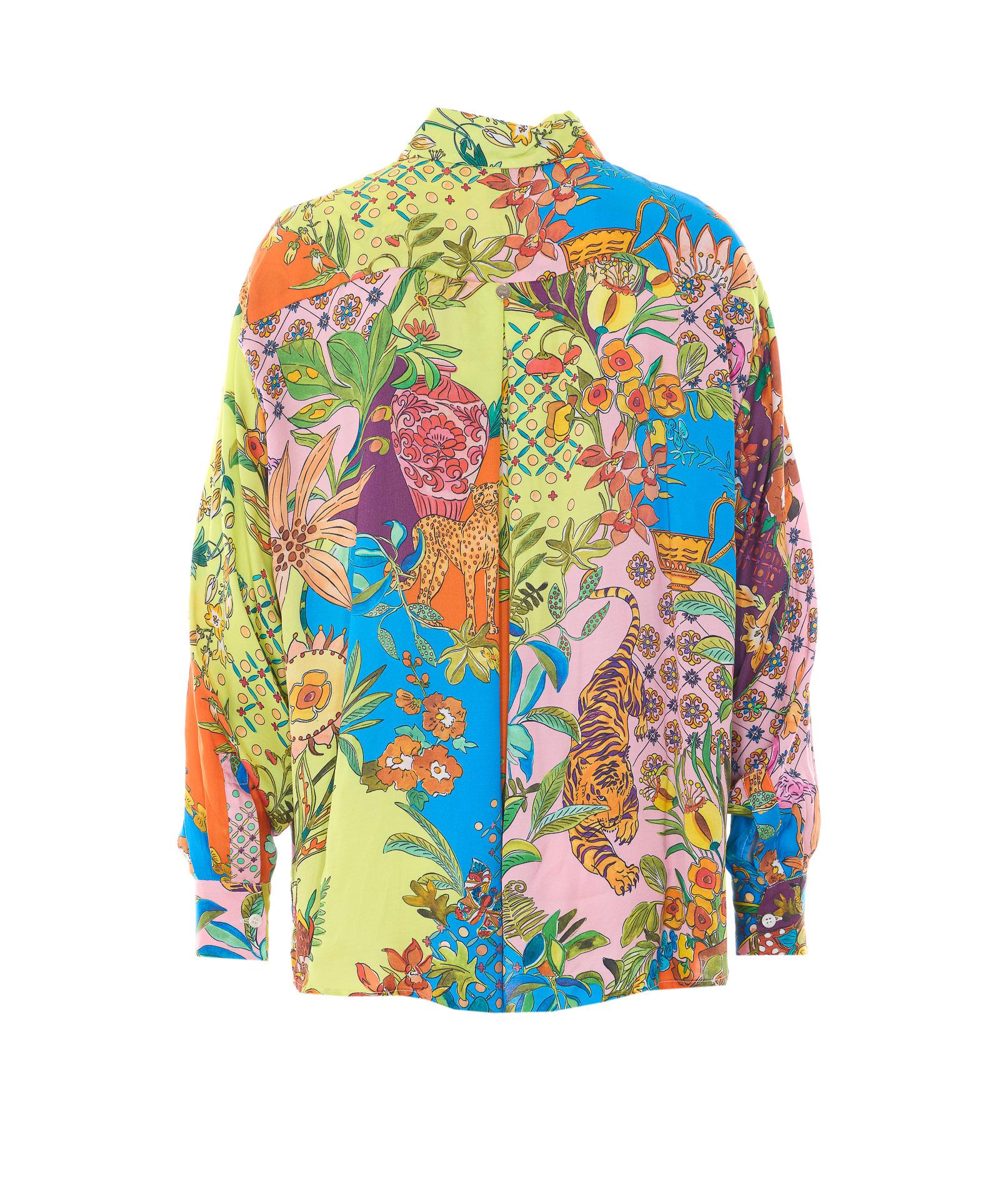liu jo shirts multicolour viscose - women
