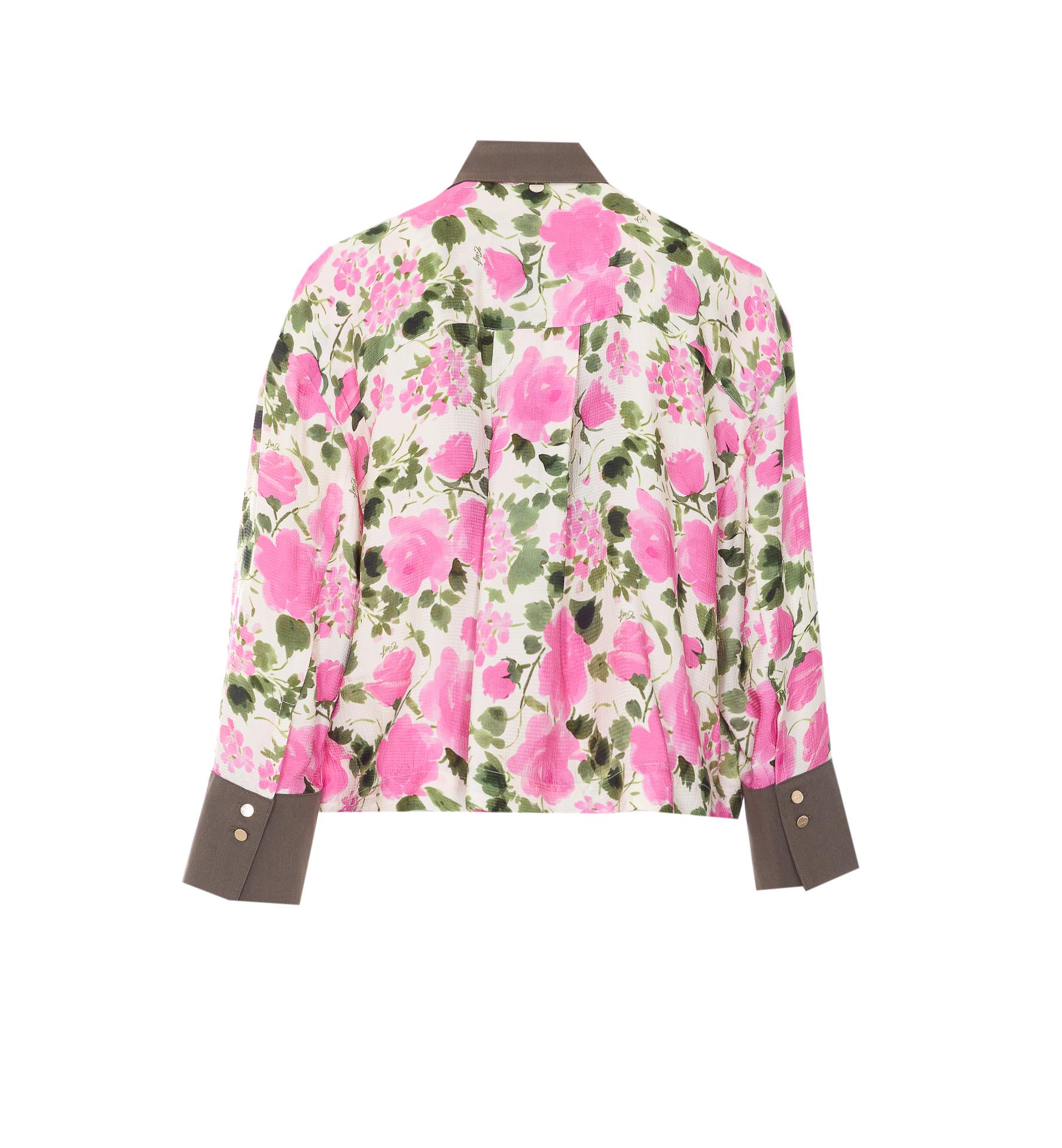 liu jo shirts pink viscose - women