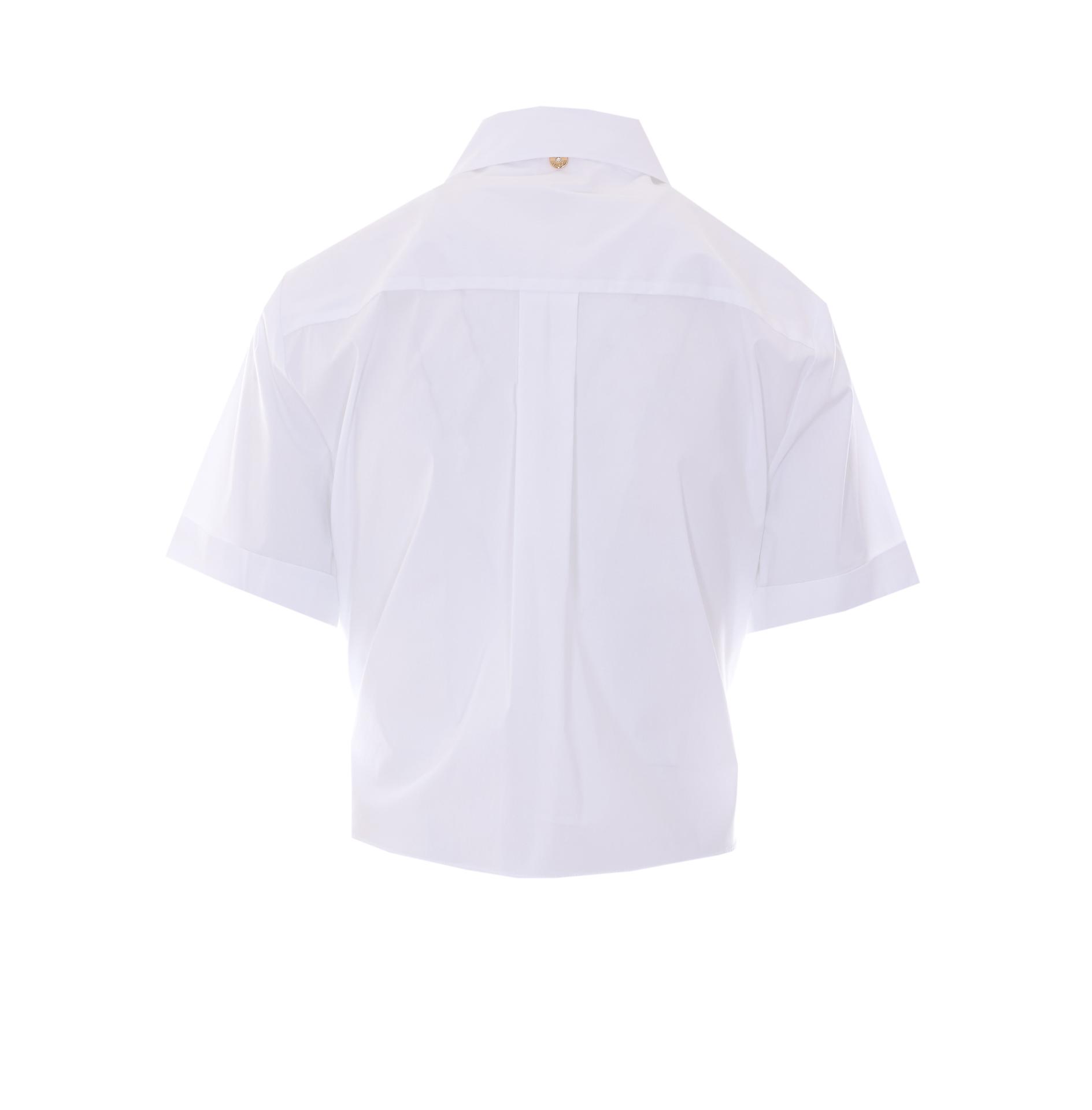liu jo shirts white cotton - women
